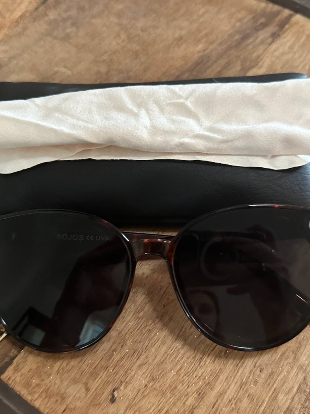 SUNGAIT Vintage Round Sunglasses